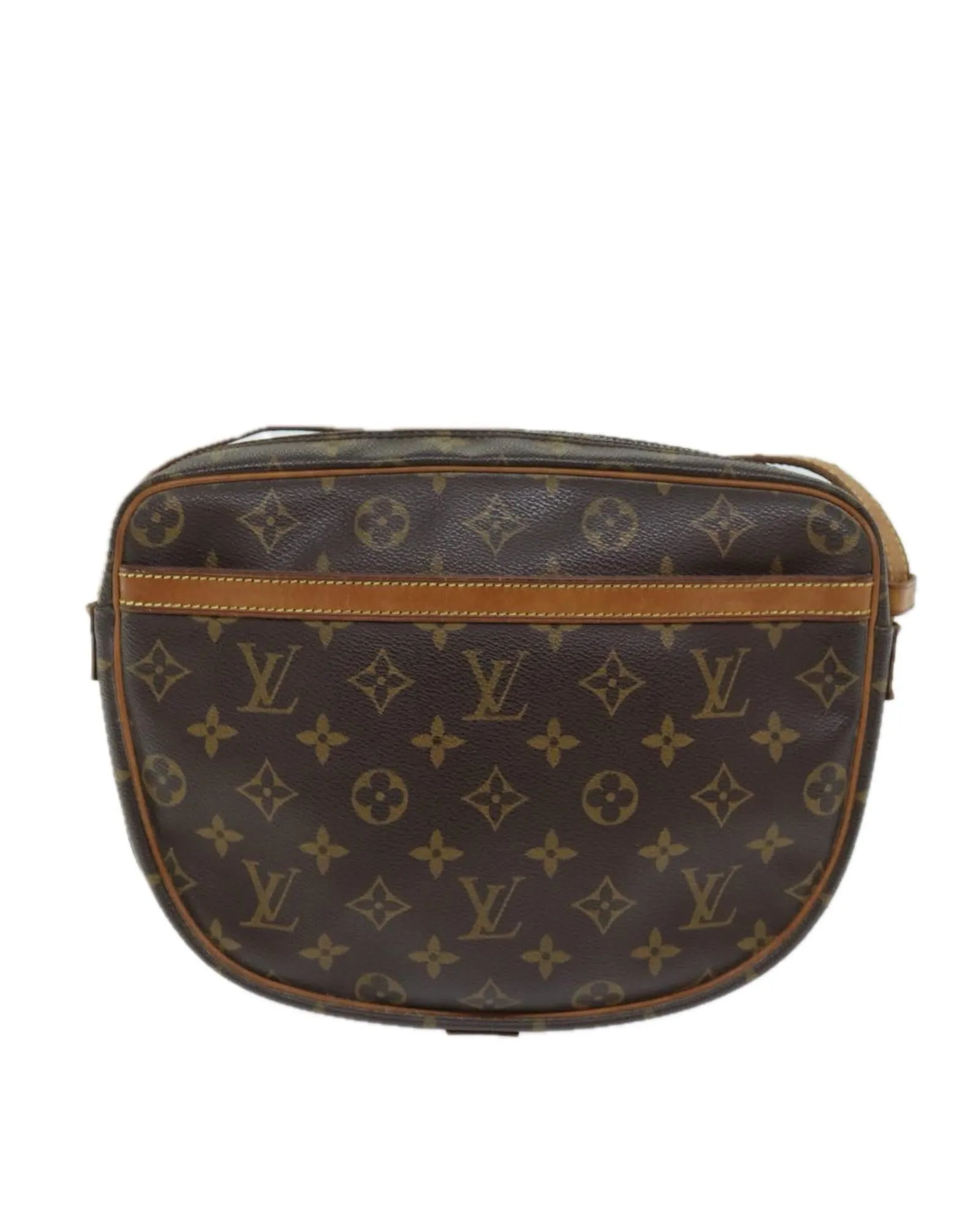 Monogram Canvas Shoulder Bag with Adjustable Strap - Preloved