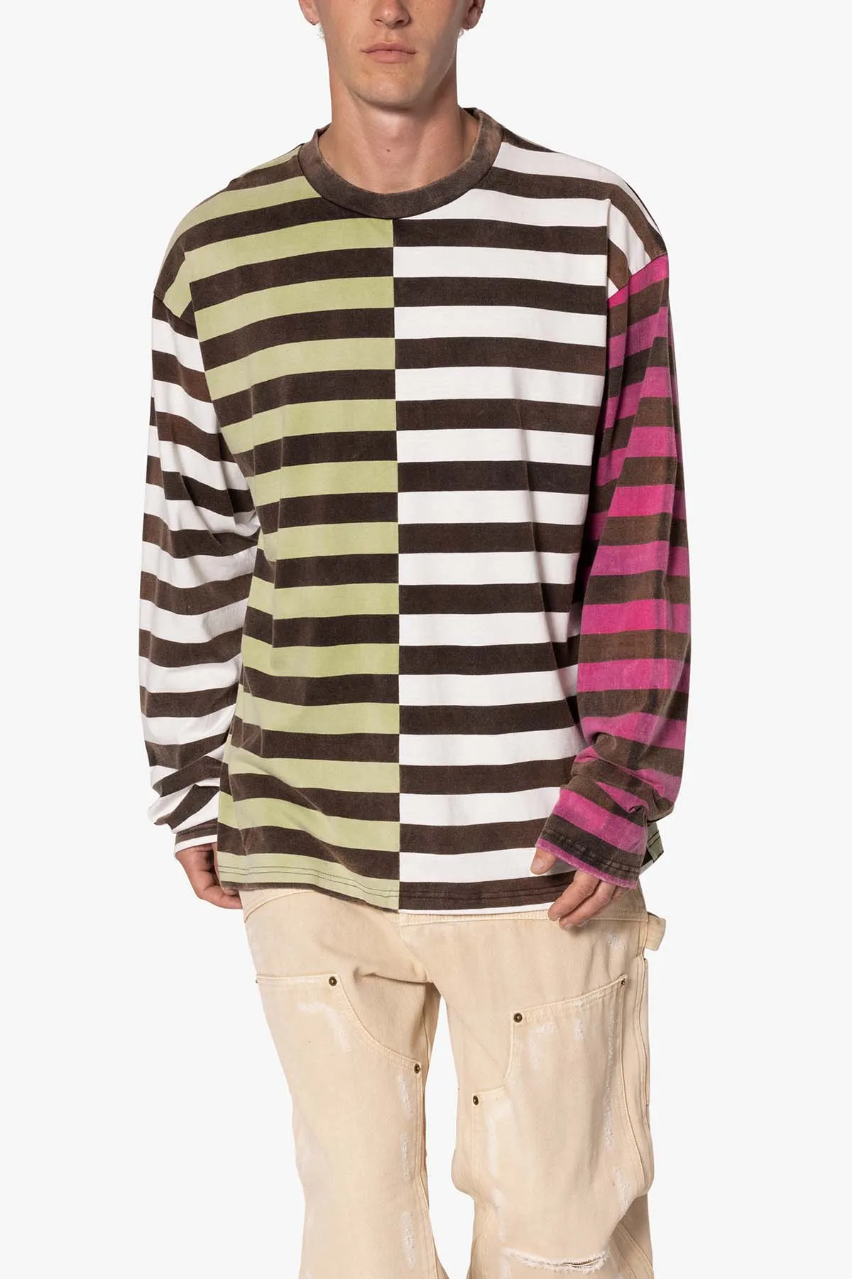 Multi Striped L/S Shirt - Multi