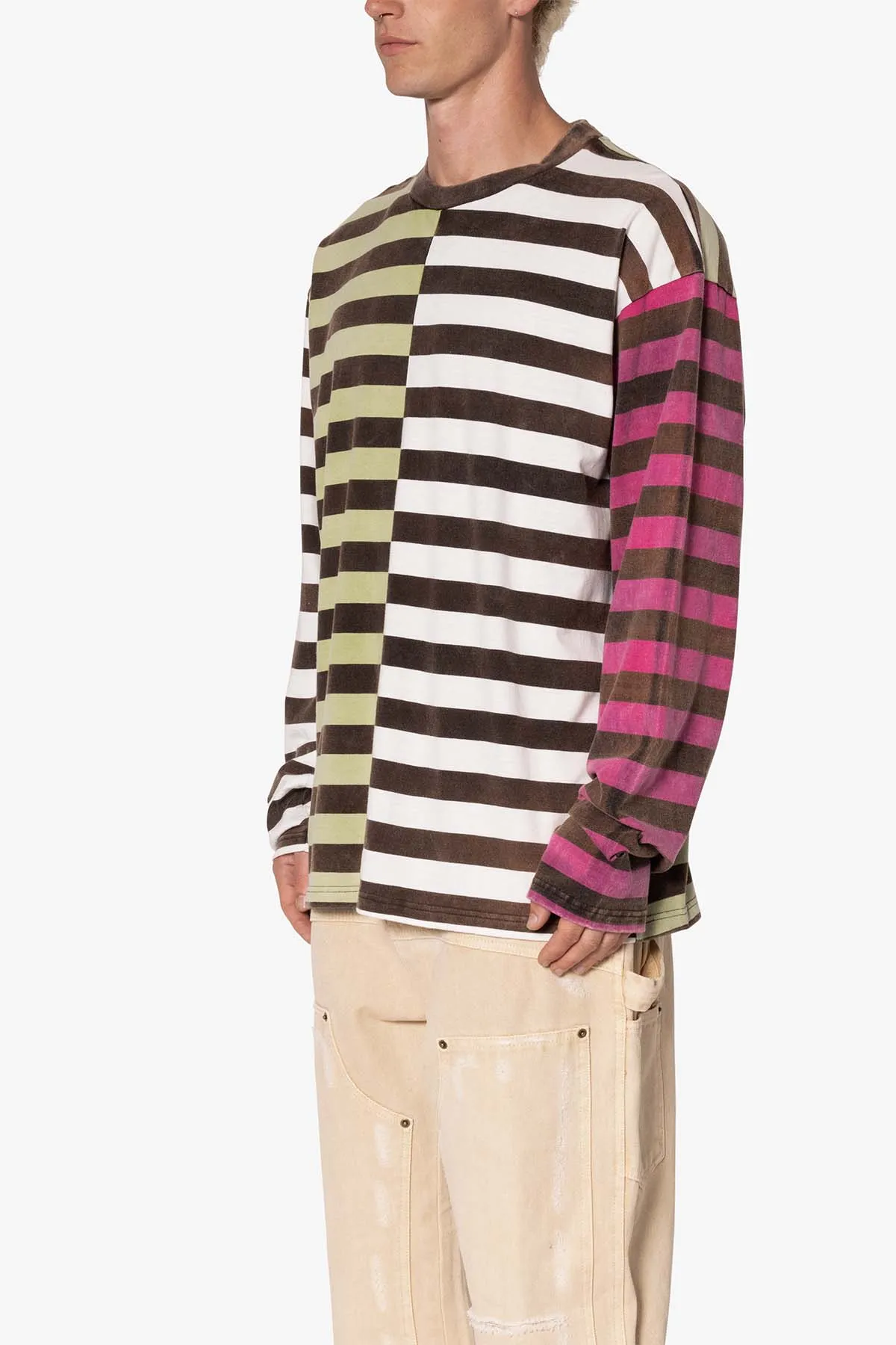 Multi Striped L/S Shirt - Multi