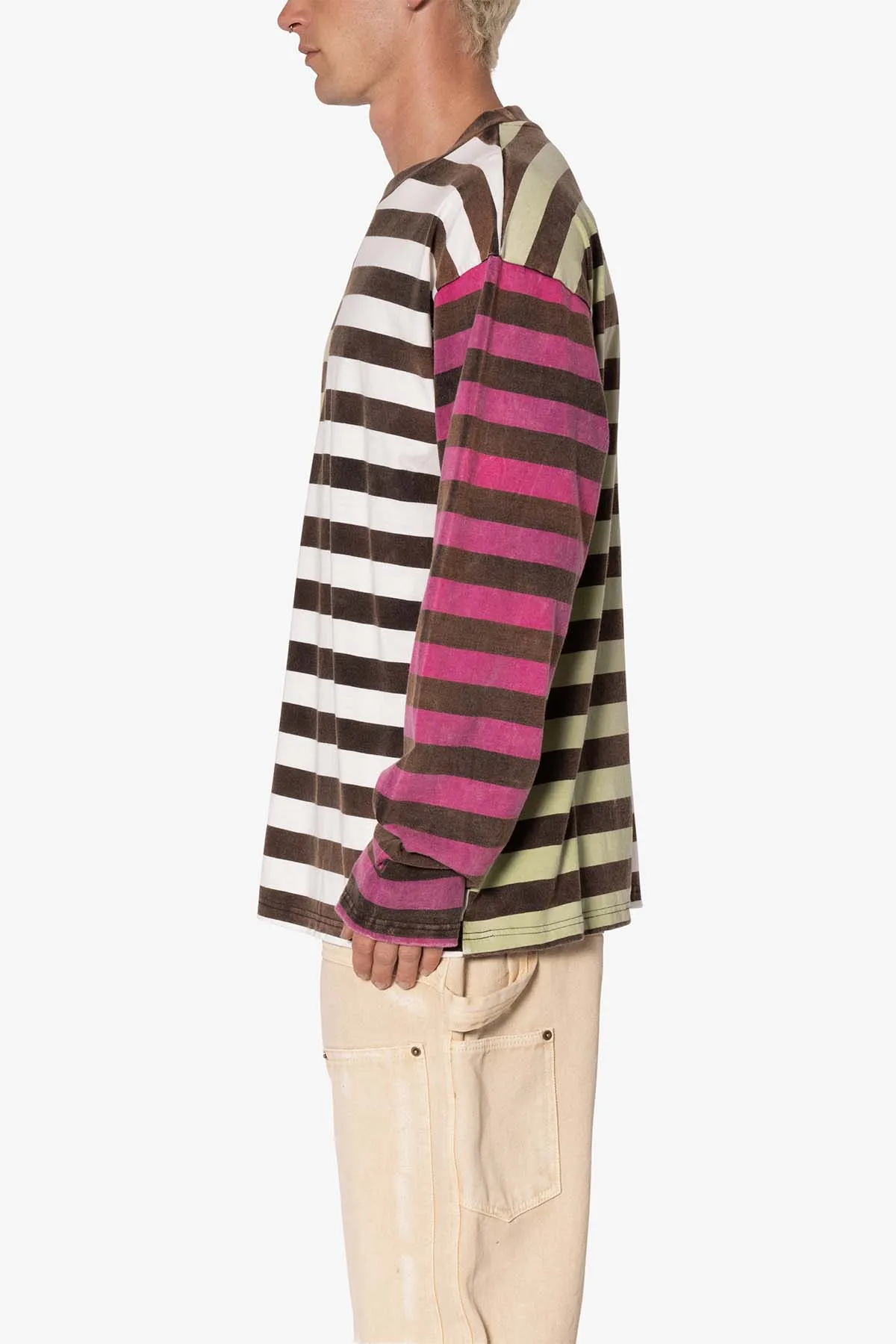 Multi Striped L/S Shirt - Multi