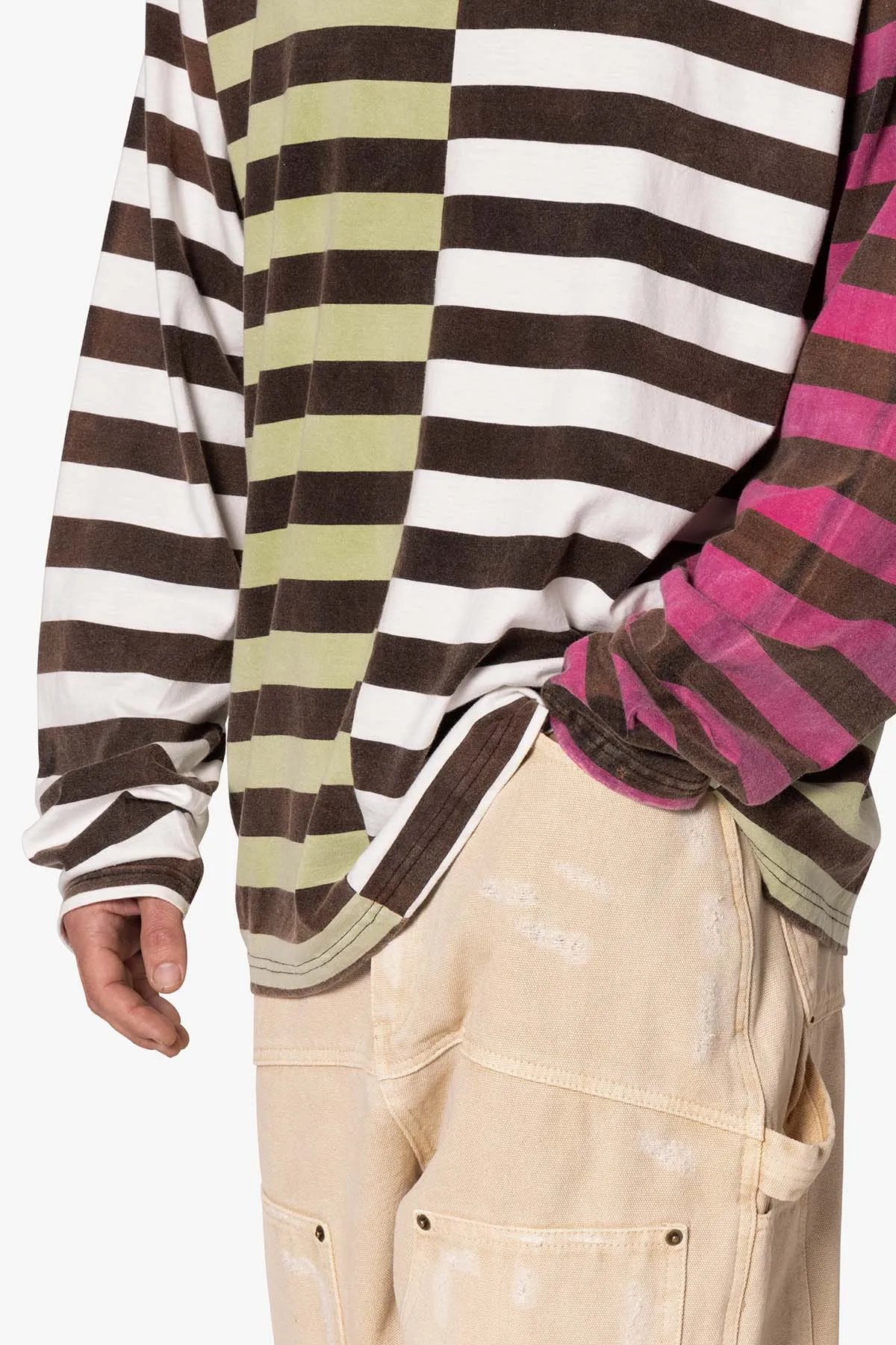 Multi Striped L/S Shirt - Multi