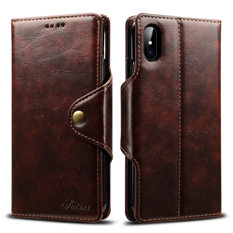 Multifunctional iPhone X & 8Plus Case/Wallet, Full Edge Protection