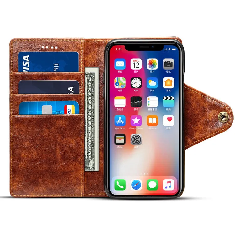 Multifunctional iPhone X & 8Plus Case/Wallet, Full Edge Protection