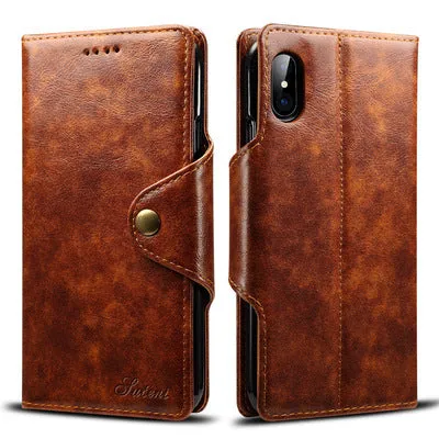 Multifunctional iPhone X & 8Plus Case/Wallet, Full Edge Protection