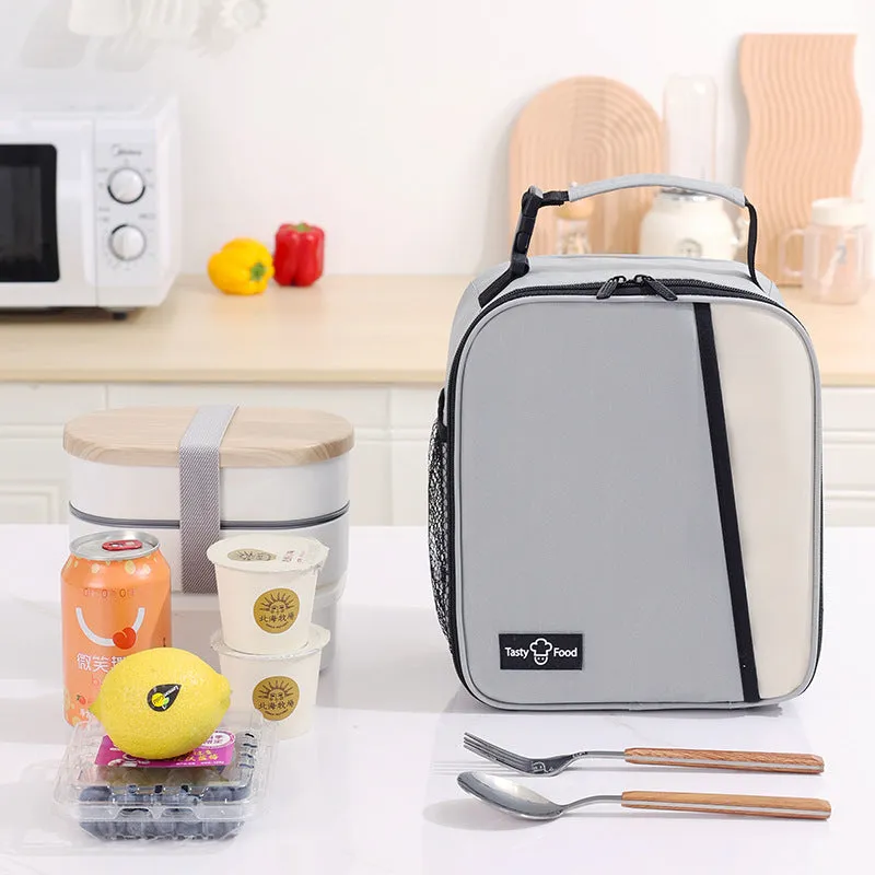 New Product Dopamine Portable Lunch Bag Thickened And Warm Student Lunch Bag Work Insulated Lunch Box Bag