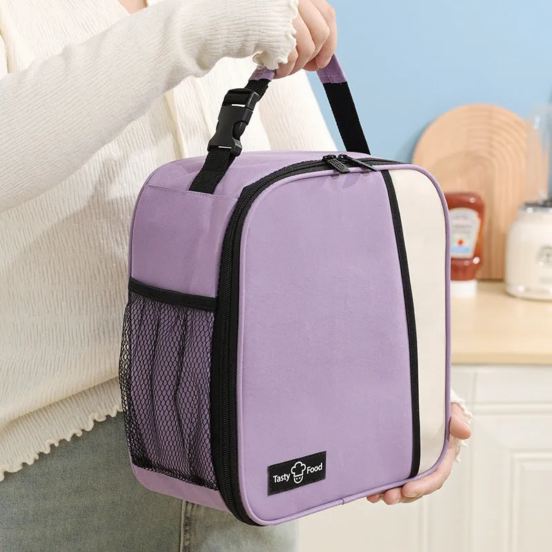 New Product Dopamine Portable Lunch Bag Thickened And Warm Student Lunch Bag Work Insulated Lunch Box Bag