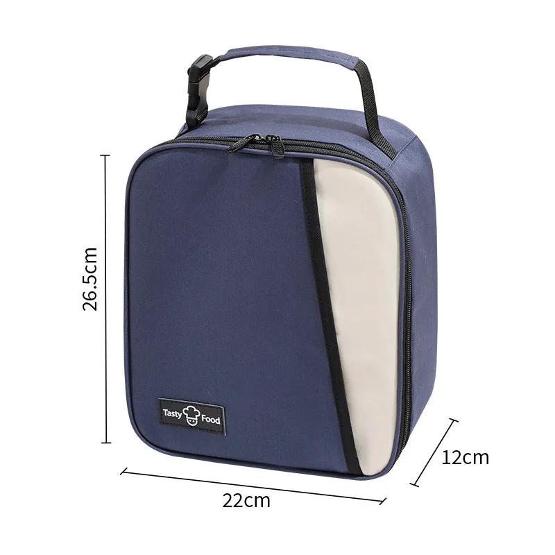 New Product Dopamine Portable Lunch Bag Thickened And Warm Student Lunch Bag Work Insulated Lunch Box Bag