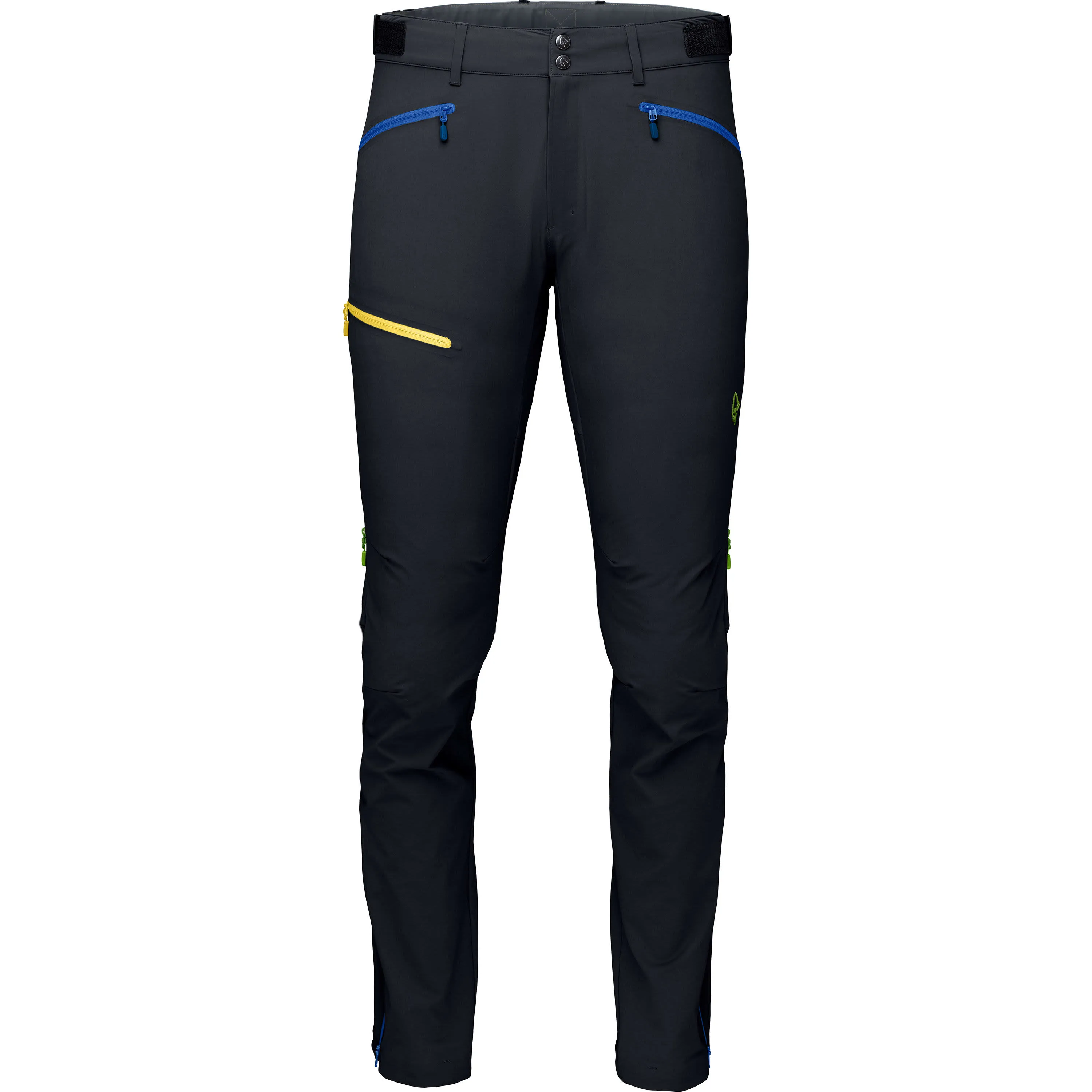 Norrøna Men&#x27;s Falketind Flex1 Pants Caviar/Multi | Buy Norrøna Men&#x27;s Falketind Flex1 Pants Caviar/Multi here | Outnorth