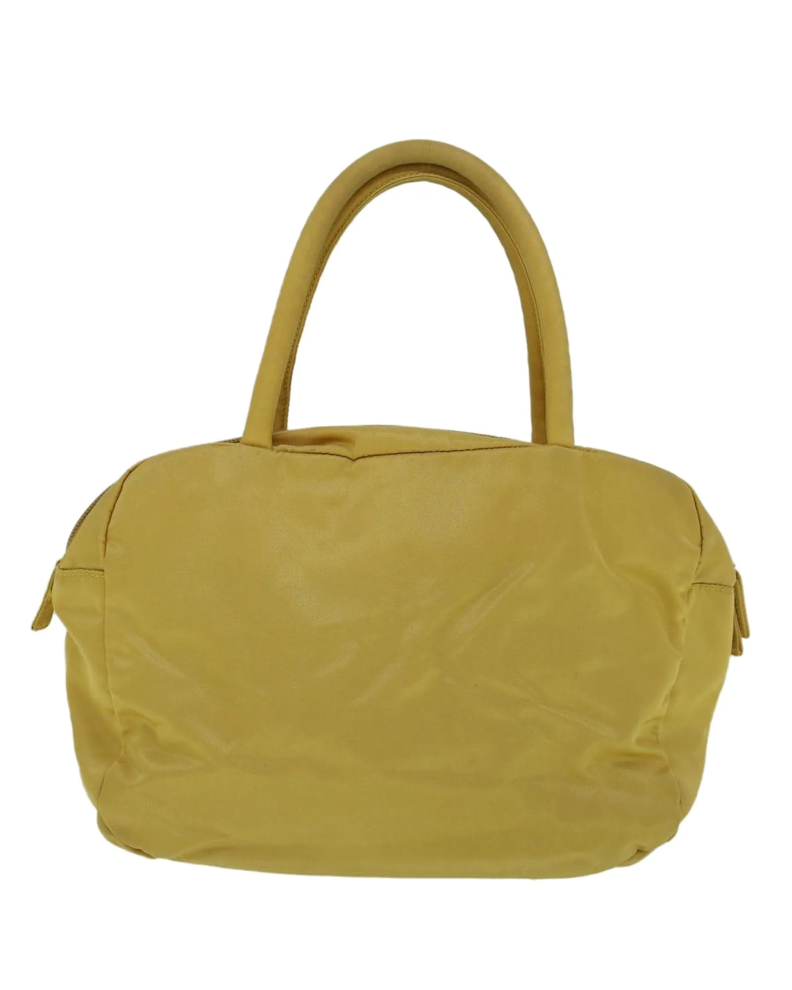 Nylon Yellow Hand Bag by Prada