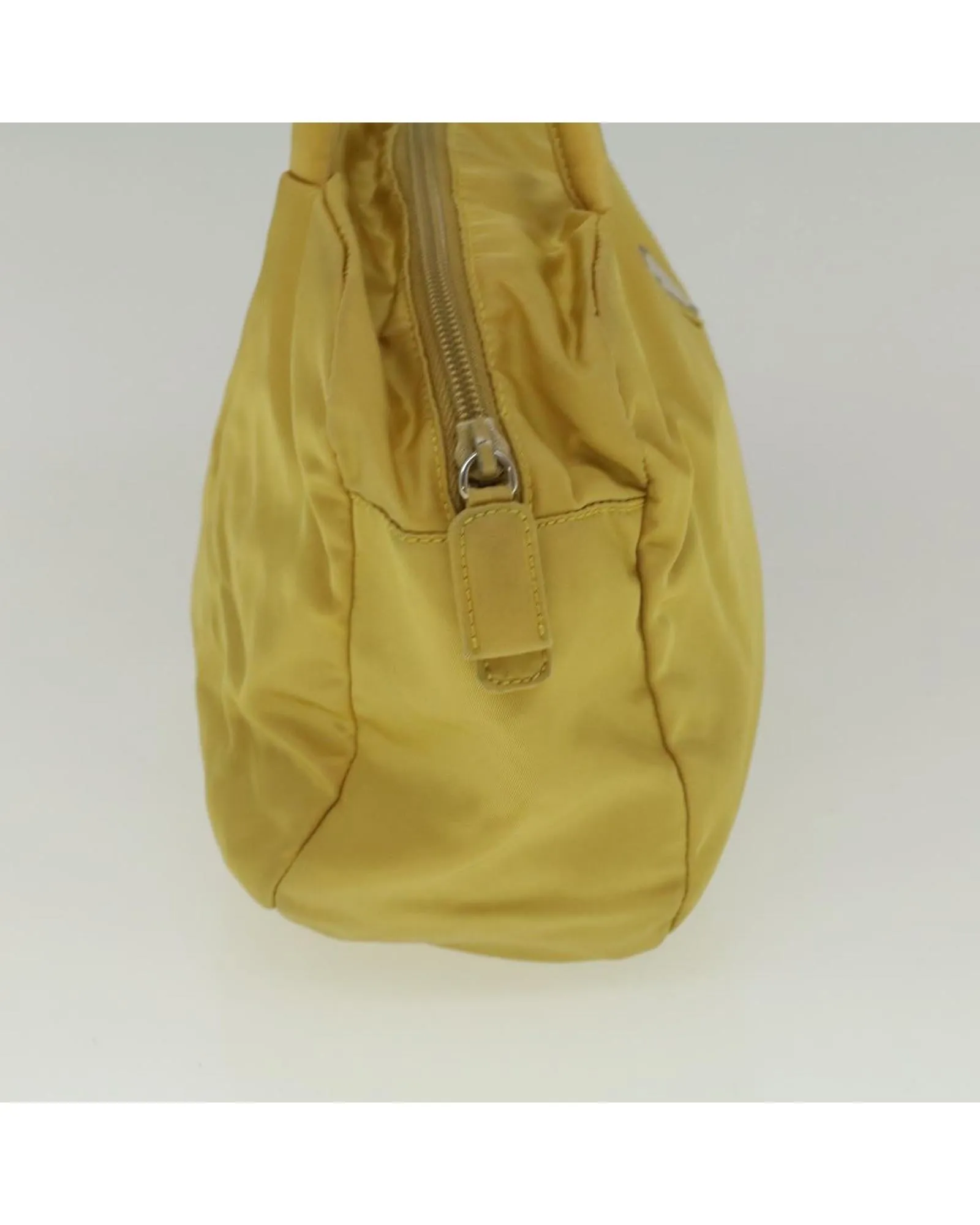 Nylon Yellow Hand Bag by Prada