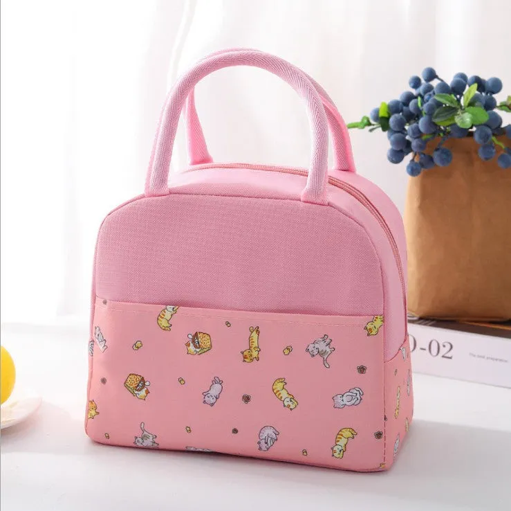 Portable Large Thermal Bag Household Practical Lunch Thermal Bag Large Capacity Portable Student Lunch Bag