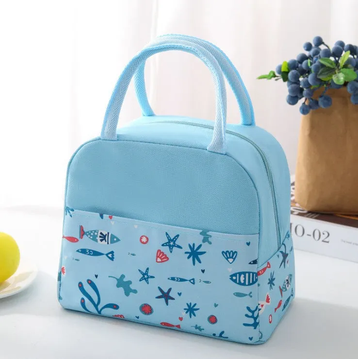 Portable Large Thermal Bag Household Practical Lunch Thermal Bag Large Capacity Portable Student Lunch Bag