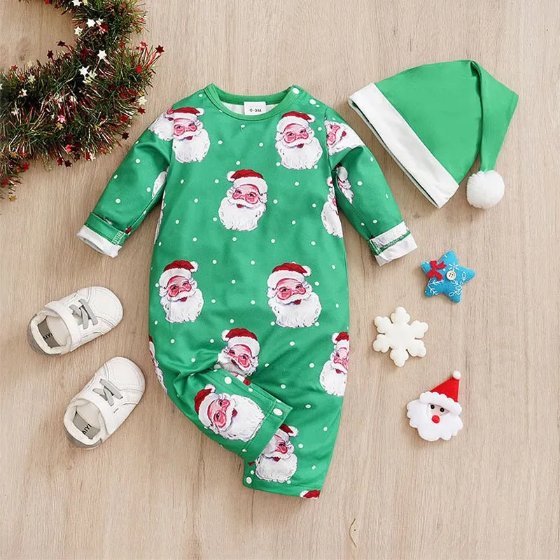 Premium Cotton 8 Different Christmas Design Jumpsuits