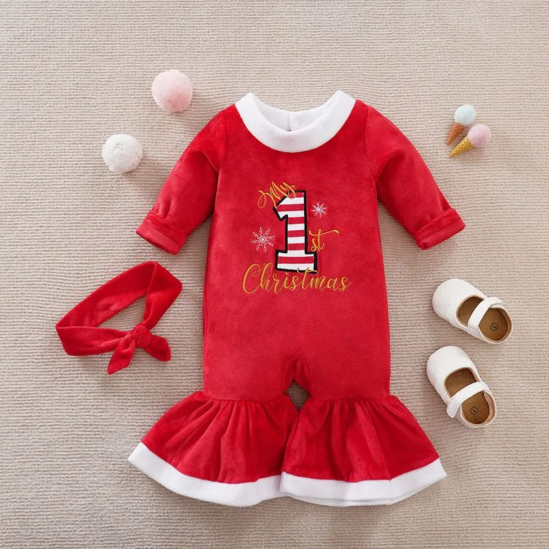 Premium Cotton 8 Different Christmas Design Jumpsuits
