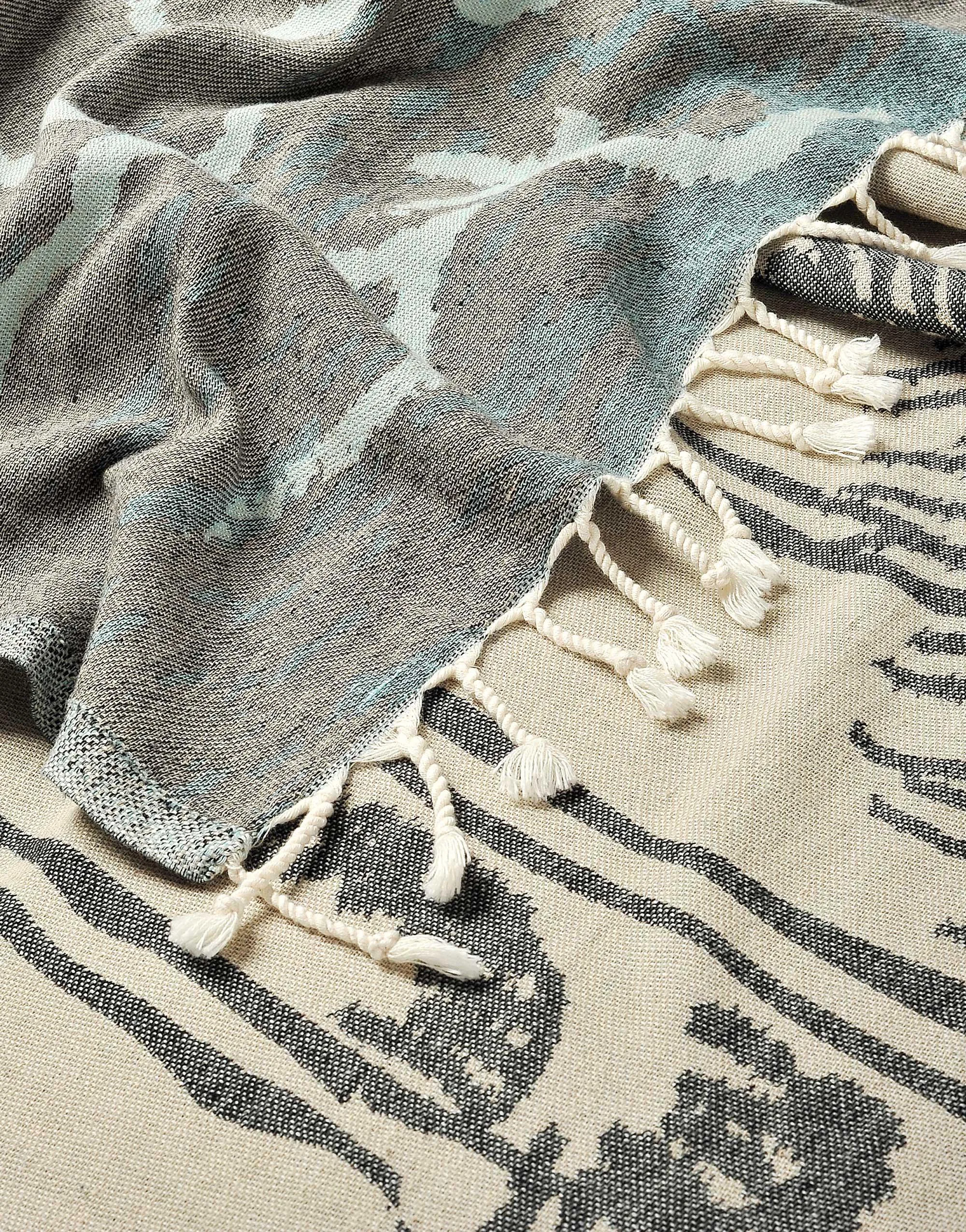 Set of 4 Turkish Beach Towels Nautical Series Pestemal 36"x63" , Island