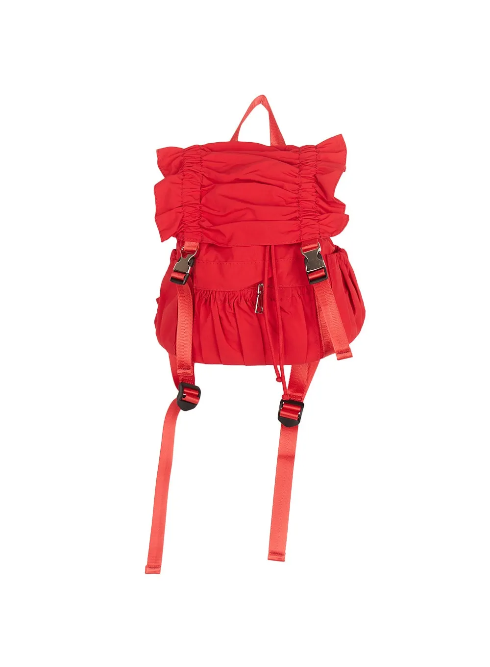 Shirred Buckle Waterproof Backpack CM511