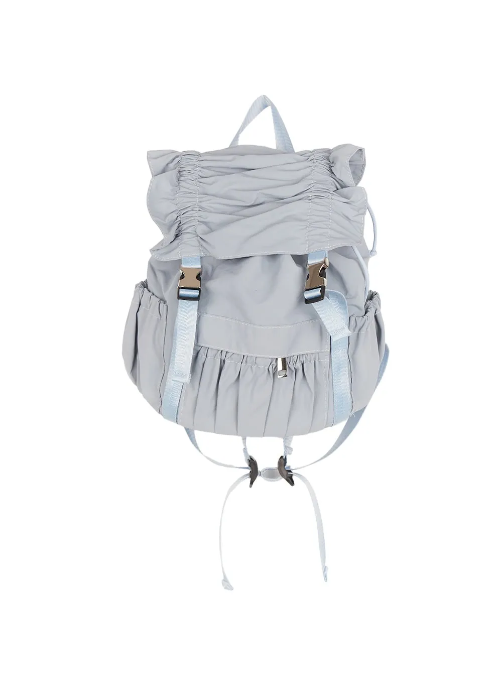 Shirred Buckle Waterproof Backpack CM511