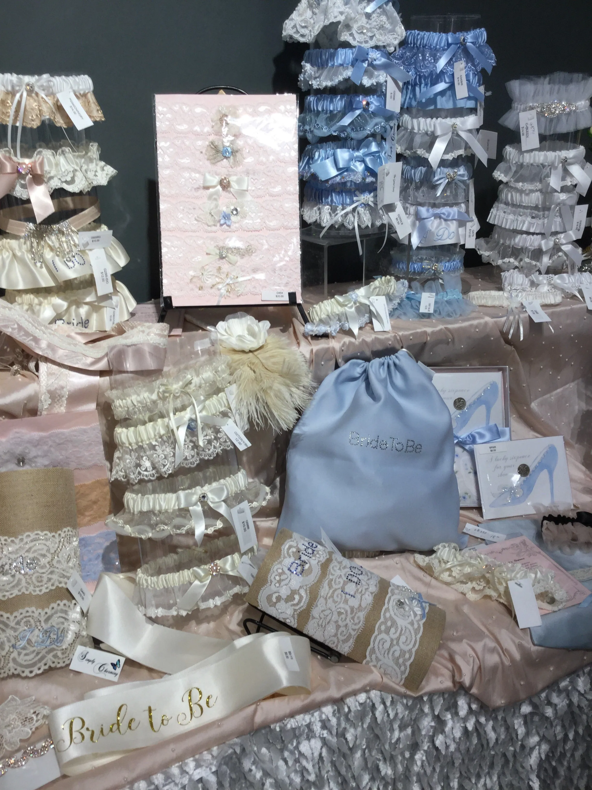 Something Blue Bride to Be Bag
