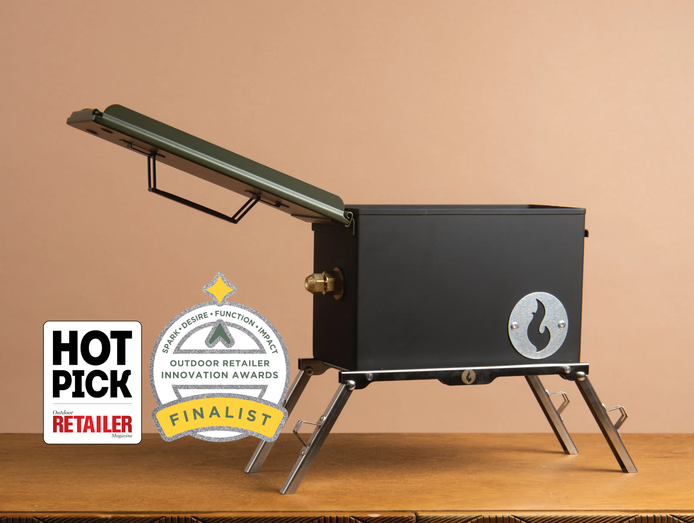 The Floater Twosome: Floating LavaBox and Grill/Stand