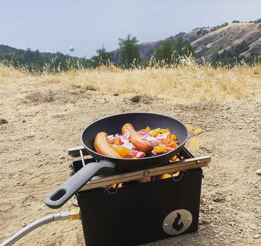 The Floater Twosome: Floating LavaBox and Grill/Stand