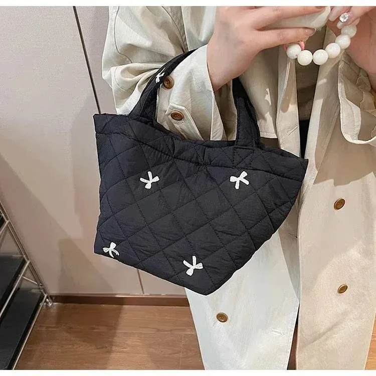 UAKISS  -  Female New Women's Top-handle Bag Hand-held Small Handbag Causal Korean Sweet Bucket Bags
