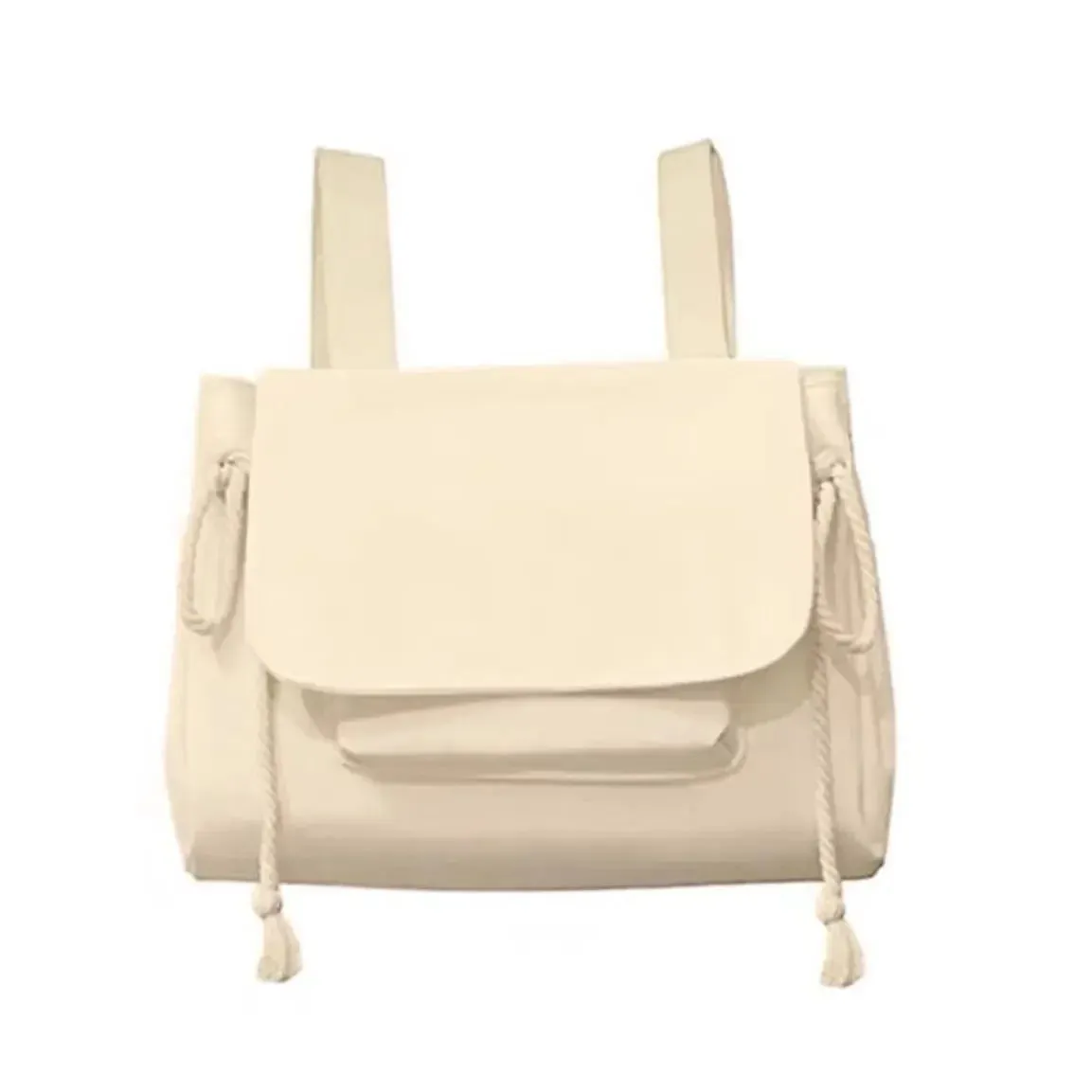 UAKISS  - Japanese Solid Color Versatile Backpack for Women College Durable Waterproof Backpack for Students Large Capacity Crossbody Bag