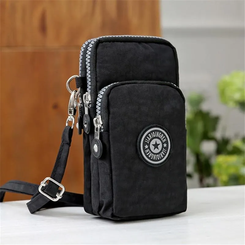 Unisex Universal Arm Shoulder Outdoor Mobile Phone Bag  Wallet Case Pouch