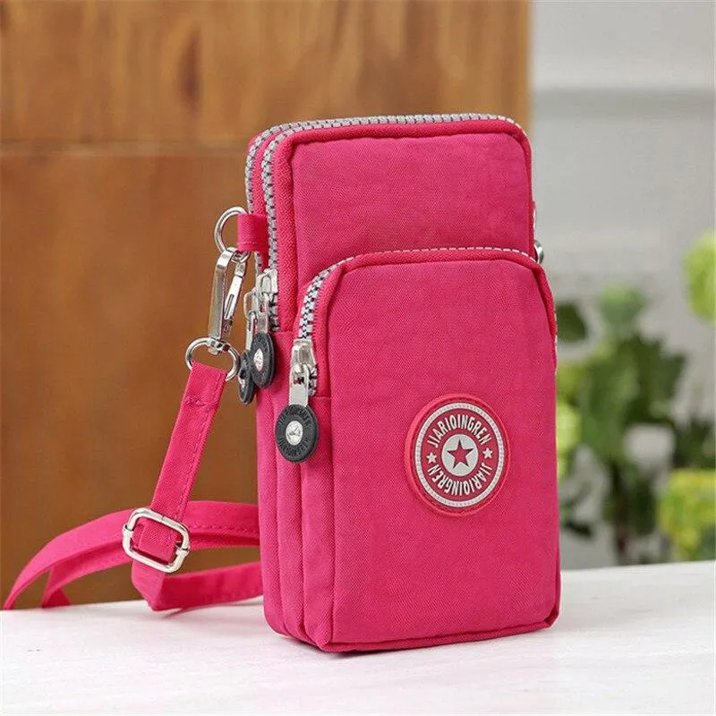 Unisex Universal Arm Shoulder Outdoor Mobile Phone Bag  Wallet Case Pouch