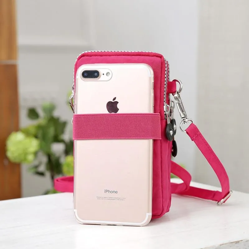 Unisex Universal Arm Shoulder Outdoor Mobile Phone Bag  Wallet Case Pouch