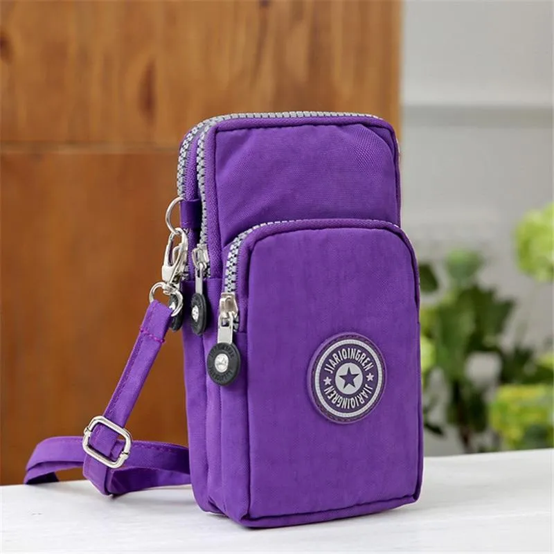 Unisex Universal Arm Shoulder Outdoor Mobile Phone Bag  Wallet Case Pouch