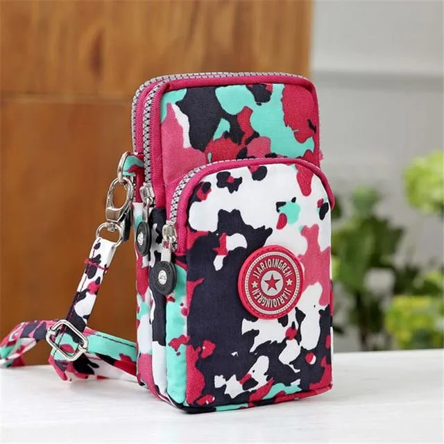 Unisex Universal Arm Shoulder Outdoor Mobile Phone Bag  Wallet Case Pouch
