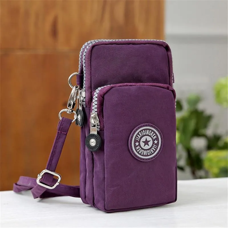 Unisex Universal Arm Shoulder Outdoor Mobile Phone Bag  Wallet Case Pouch