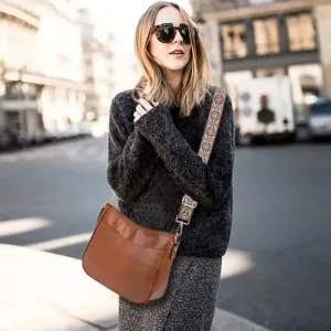 Vera | Vegan Leather Shoulder Bag with Boho Strap