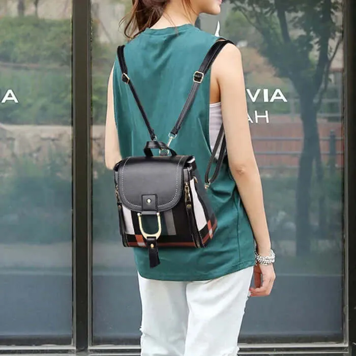 Vera | Women's Mini Leather Backpack Casual Bag