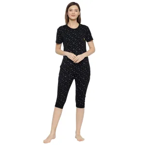 Vimal Jonney Black Women's Night Suit