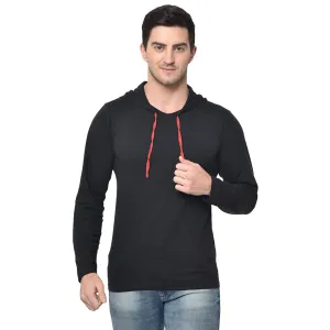 Vimal Jonney Full Sleeve Black T-shirt For Men's