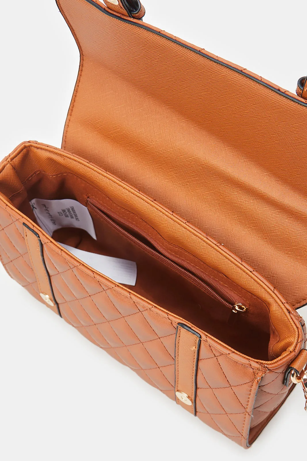 Women Brown Satchel Bag