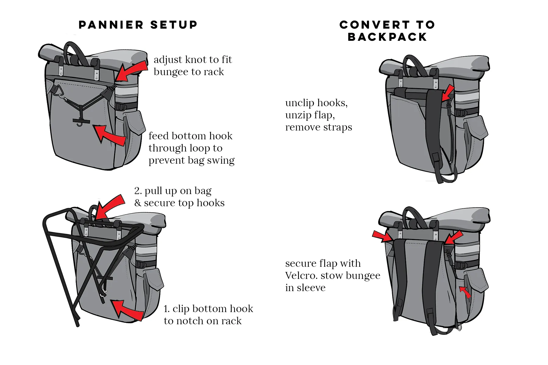 Woodward Backpack Pannier 32L
