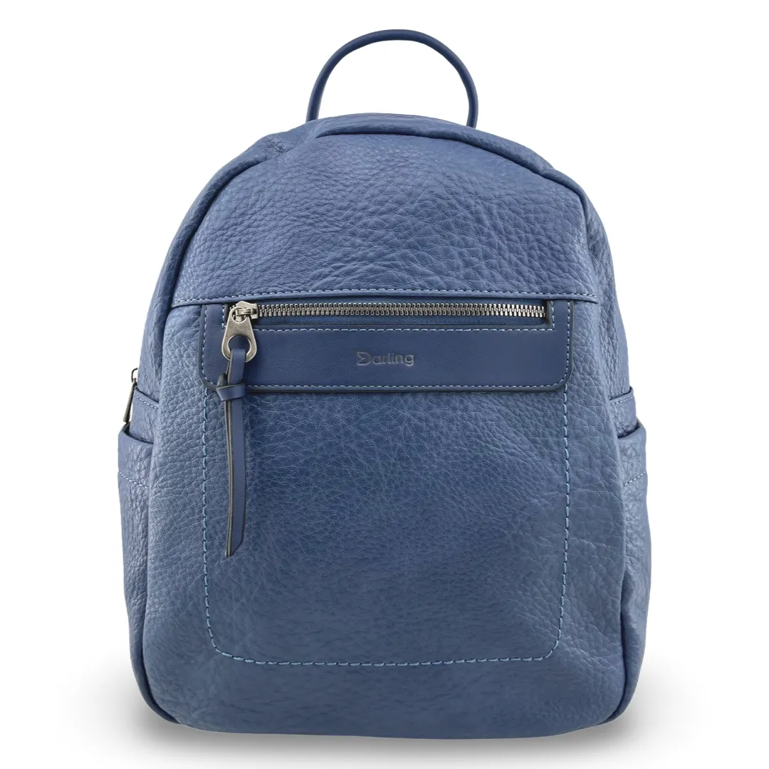 YD-7928 - Vegan Leather Backpack - 8  Colors