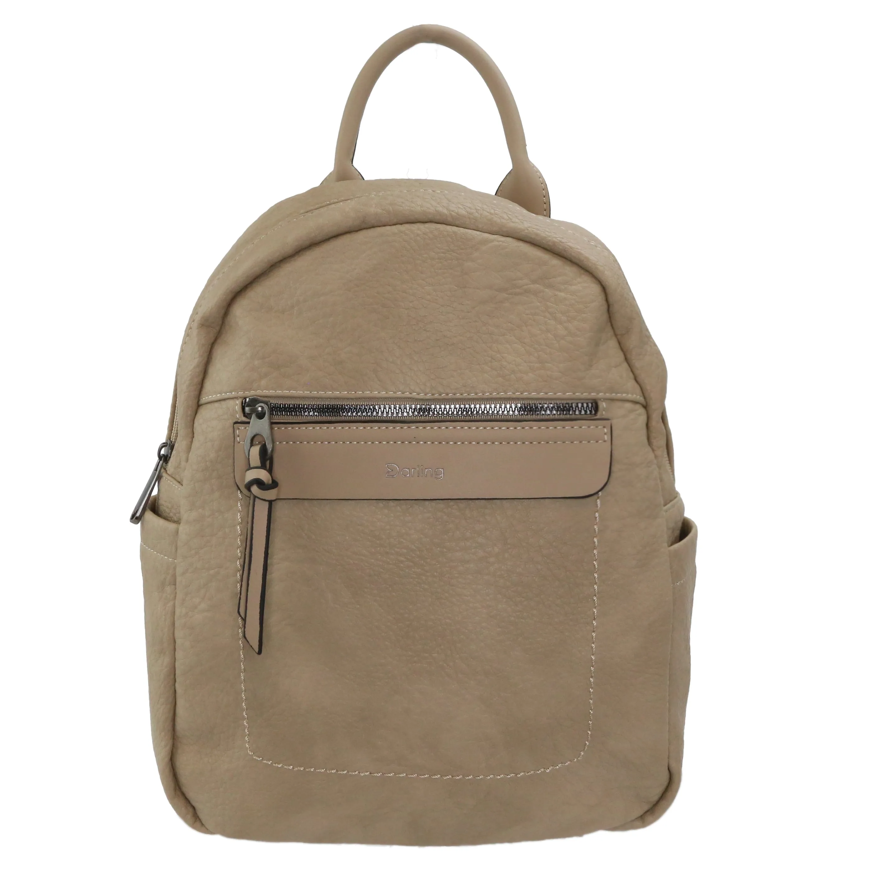 YD-7928 - Vegan Leather Backpack - 8  Colors