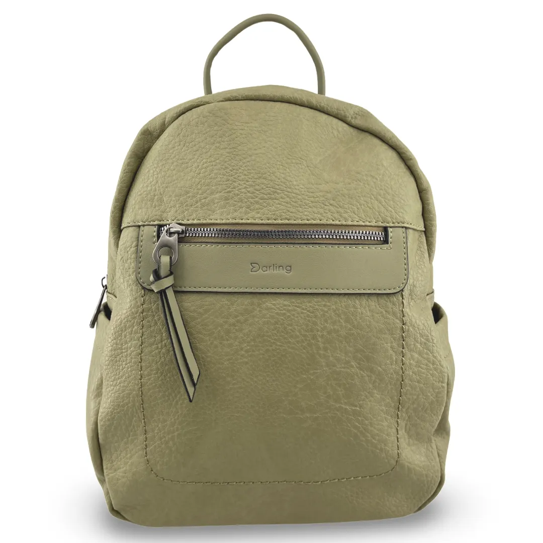YD-7928 - Vegan Leather Backpack - 8  Colors