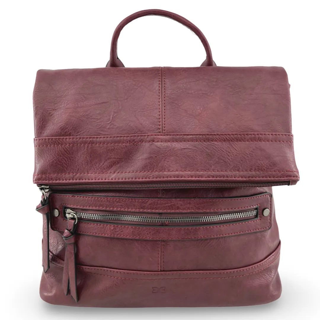 YD-7999 - Darling Leatherette Backpack - 10  Color